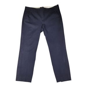 J. Crew Women's Pants Martie Navy Blue Size 12 Career